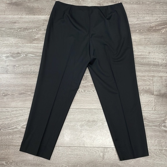 NWOT Lafayette New York Stretch Wool Flat Front Side Zip Trouser Pants 14 - Picture 15 of 15